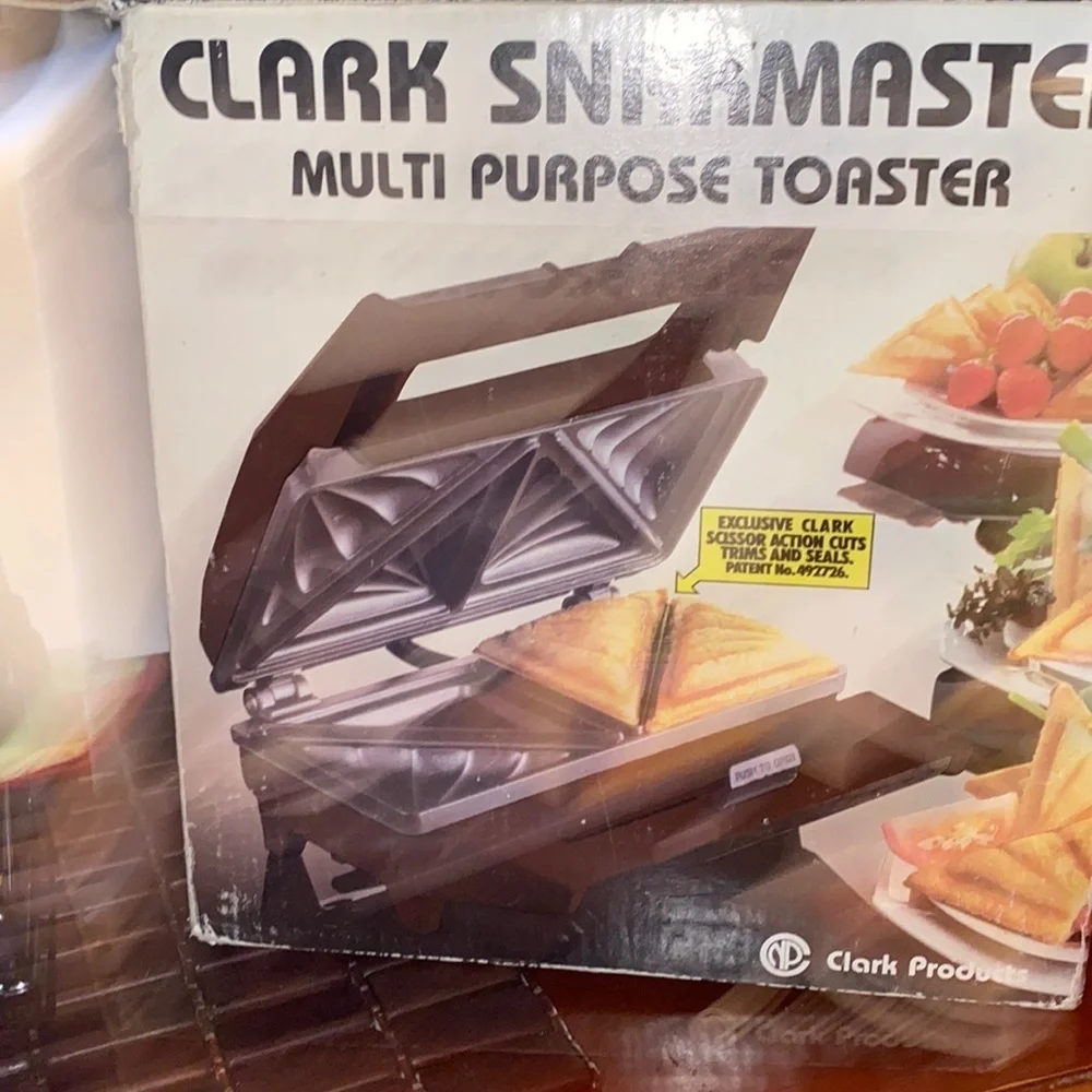 CLARK SNAKMASTER MULTI PURPOSE TOASTER